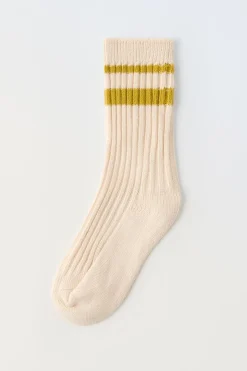 Niños ZARA 1½ - 6 Años·Ropa Interior / Calcetines|6 - 14 Años·Ropa Interior / Calcetines<CALCETÍN PUNTO RAYAS