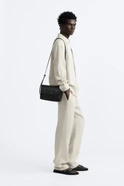 New CAMISA 100 % LINO Hombre Camisas