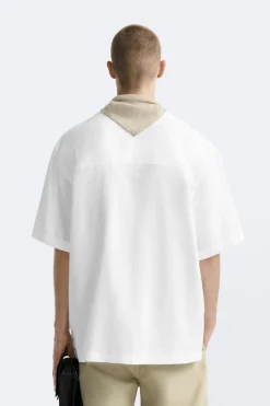 Clearance CAMISA 100% LINO Hombre Camisas