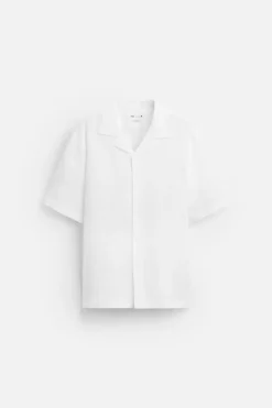 Clearance CAMISA 100% LINO Hombre Camisas