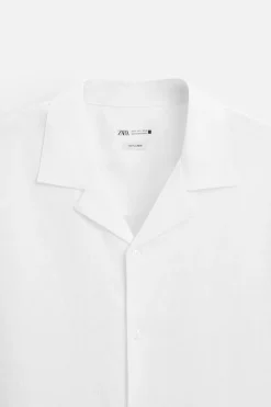 Clearance CAMISA 100% LINO Hombre Camisas