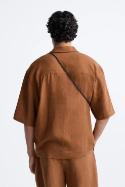 Discount CAMISA 100% LINO Hombre Camisas