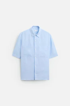 Outlet CAMISA 100% LINO Hombre Camisas