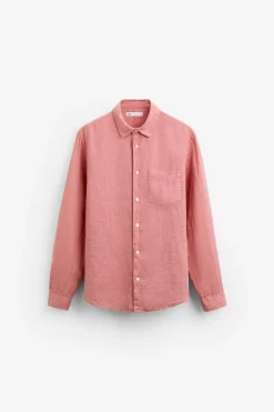 Best CAMISA 100% LINO Hombre Camisas