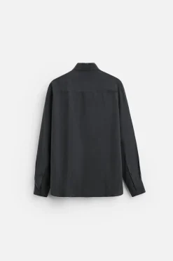 Sale CAMISA 100% SEDA Hombre Camisas