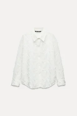 Hot CAMISA ACABADOS FLECOS Mujer Camisas / Blusas