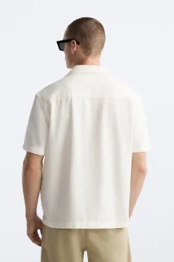 New CAMISA ALGODÓN - LINO Hombre Camisas