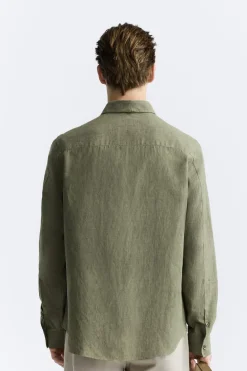 Clearance CAMISA ALGODÓN - LINO Hombre Camisas