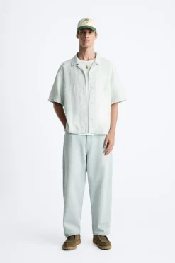 Best CAMISA ALGODÓN - LINO Hombre Camisas