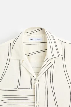 Hot CAMISA ALGODÓN - LINO Hombre Camisas