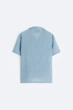 Best CAMISA ALGODÓN - SEDA RAYAS Hombre Camisas