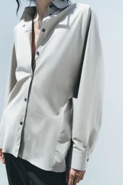 Online CAMISA ALGODÓN ZW COLLECTION Mujer Camisas / Blusas