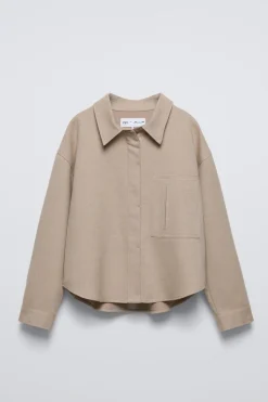 Niños ZARA 6 - 14 Años·Blusas / Camisas<CAMISA BOLSILLO