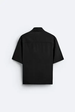 Clearance CAMISA BOLSILLOS CONTRASTE Hombre Camisas