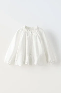 Niños ZARA 1½ - 6 Años·Camisas<CAMISA BORDADO SHIFFLY