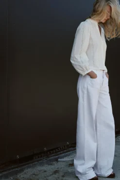 Best CAMISA BORDADOS Mujer Camisas / Blusas