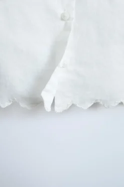 Niños ZARA 0 - 6 Meses·Bodies / Camisas|0 - 6 Meses·Básicos<CAMISA BORDADOS