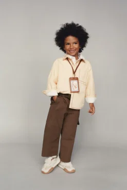 Niños ZARA 1½ - 6 Años·Camisas / Sobrecamisas<CAMISA BORDADOS