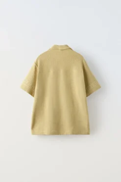 Niños ZARA 6 - 14 Años·Camisas / Sobrecamisas<CAMISA BORDADOS CONFORT
