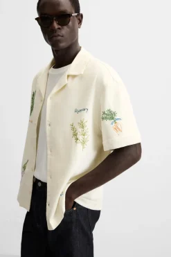 New CAMISA BORDADOS ESPECIAS Hombre Camisas