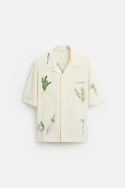 New CAMISA BORDADOS ESPECIAS Hombre Camisas