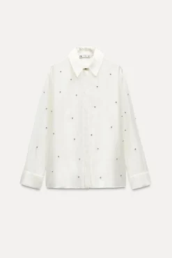 Sale CAMISA BORDADOS JOYA ZW COLLECTION Mujer Camisas / Blusas