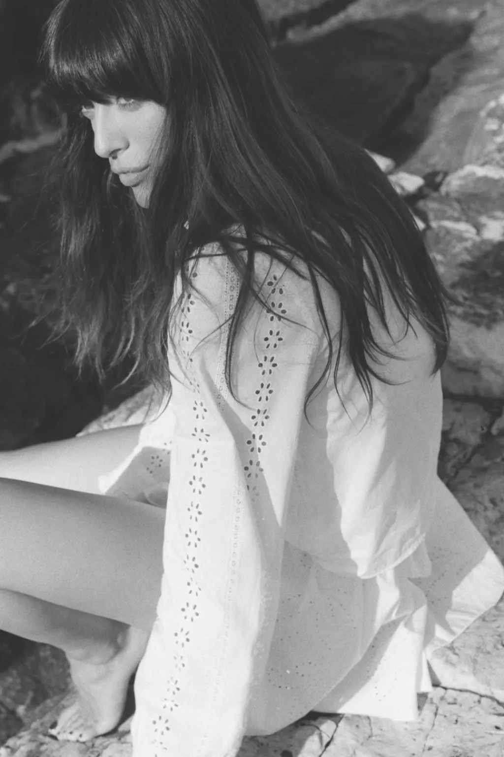 Discount CAMISA BORDADOS PERFORADOS Mujer Camisas / Blusas