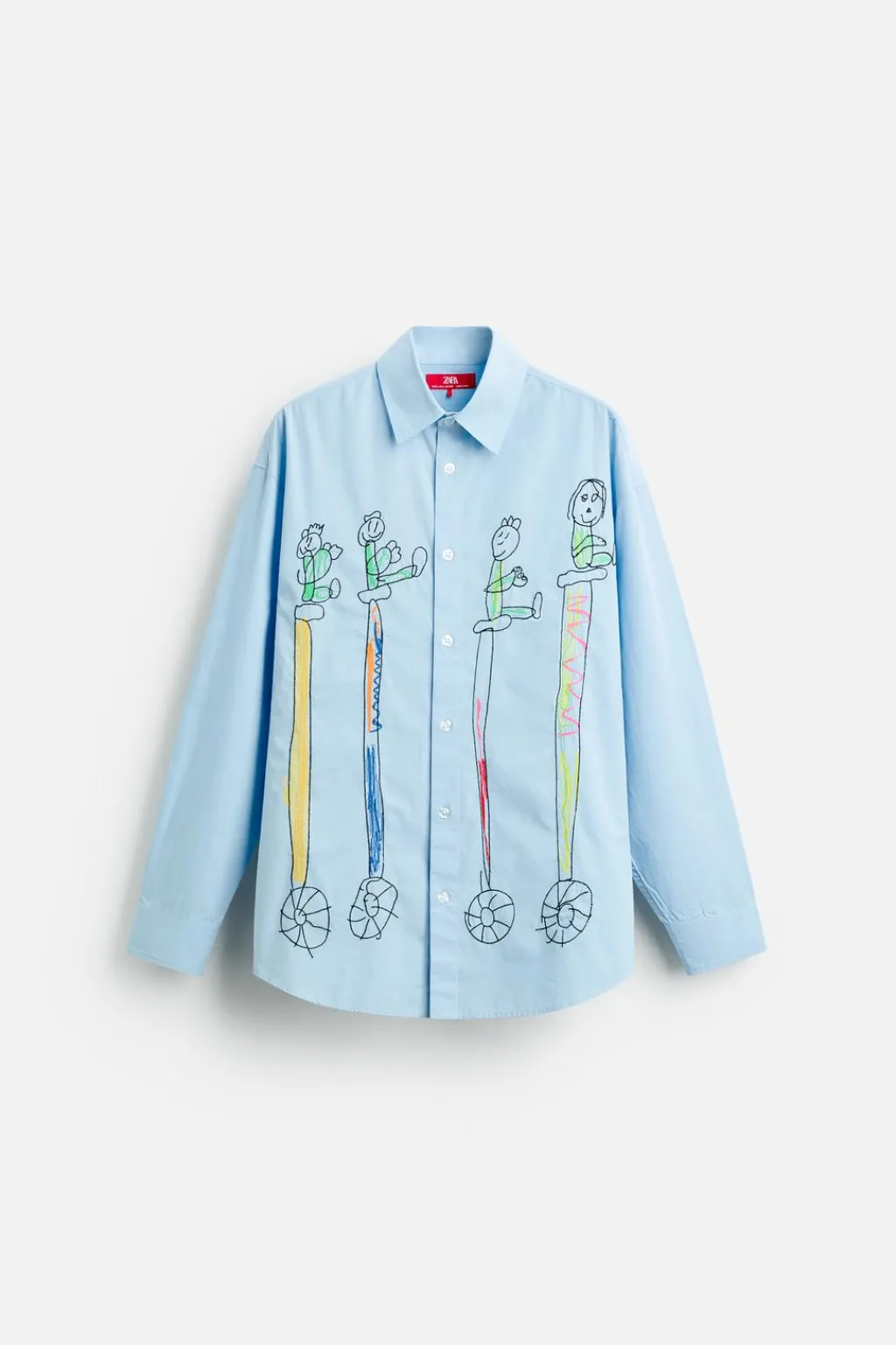 Hot CAMISA BORDADOS X HARRY LAMBERT Hombre Camisas