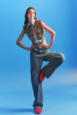 Sale CAMISA BORDADOS ICONS LIMITED EDITION Mujer Camisas / Blusas