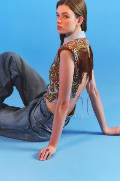 Sale CAMISA BORDADOS ICONS LIMITED EDITION Mujer Camisas / Blusas