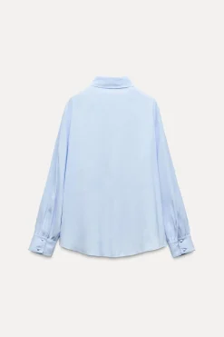 Online CAMISA BOTONES FORRADOS Mujer Camisas / Blusas