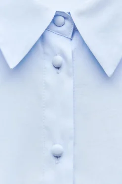 Online CAMISA BOTONES FORRADOS Mujer Camisas / Blusas