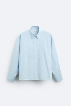 New CAMISA BOXY FIT RAYAS Hombre Camisas