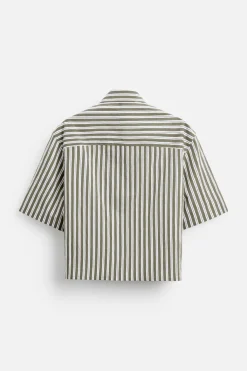 Sale CAMISA BOXY FIT RAYAS Hombre Camisas