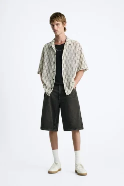 Best CAMISA CALADOS CONTRASTE Hombre Camisas