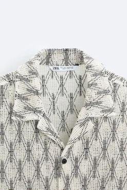 Best CAMISA CALADOS CONTRASTE Hombre Camisas