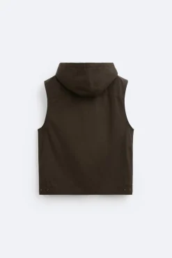 Online CAMISA CHALECO CAPUCHA Hombre Chalecos