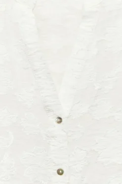 Fashion CAMISA COMBINADA DEVORÉ Mujer Camisas / Blusas