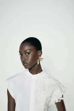 Sale CAMISA COMBINADA ENCAJE Mujer Camisas / Blusas