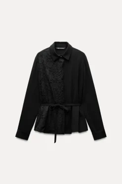 Sale CAMISA COMBINADA ENCAJE Mujer Camisas / Blusas