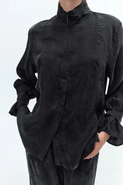 Fashion CAMISA COMBINADA LAZADAS Mujer Camisas / Blusas