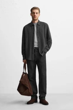 Hot CAMISA CON VISCOSA Hombre Camisas