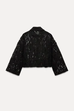 Best CAMISA CORTA ENCAJE Mujer Camisas / Blusas