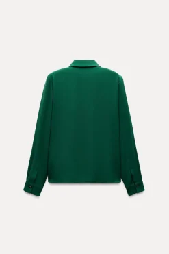 New CAMISA CREPE HOMBRERAS Mujer Camisas / Blusas