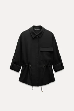 Clearance CAMISA CREPE SAFARI Mujer Camisas / Blusas