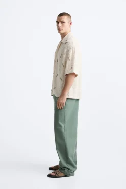 Online CAMISA CROCHET ABALORIOS Hombre Camisas