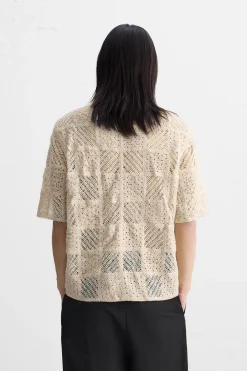 Discount CAMISA CROCHET GEOMÉTRICO Hombre Camisas