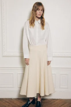 Online CAMISA CROP POPELÍN ZW COLLECTION Mujer Camisas / Blusas