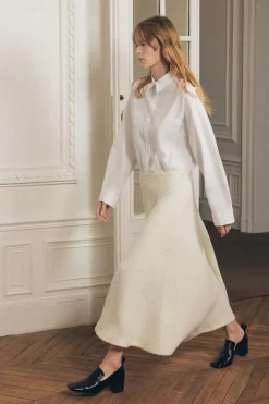 Online CAMISA CROP POPELÍN ZW COLLECTION Mujer Camisas / Blusas