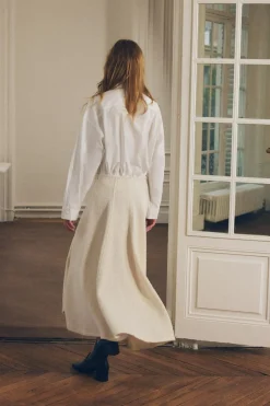 Online CAMISA CROP POPELÍN ZW COLLECTION Mujer Camisas / Blusas